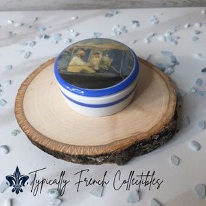 VIntage Edouard Monet Limoges Trinket Box Lidded